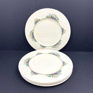 Set of 4 Lenox Rutledge Salad Plates 8.5” – Made in USA Vintage Fine China